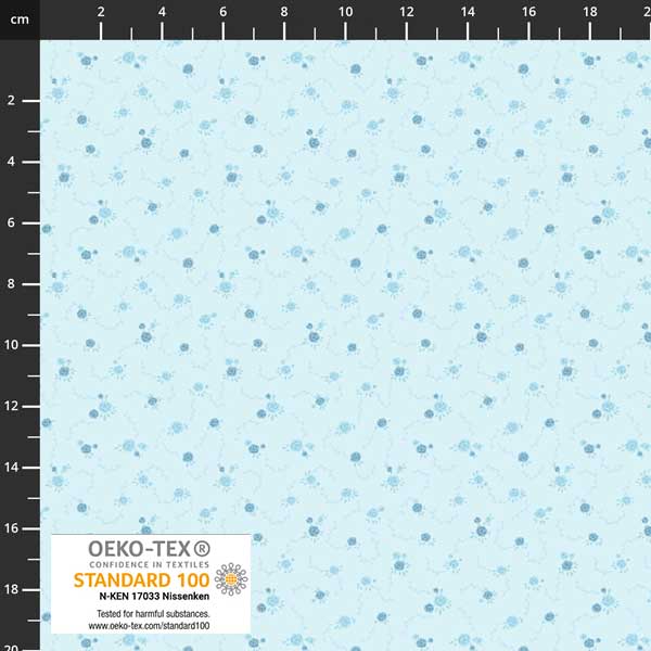 Stof - Colour Harmony Blue 4501-438 100% Cotton Fabric