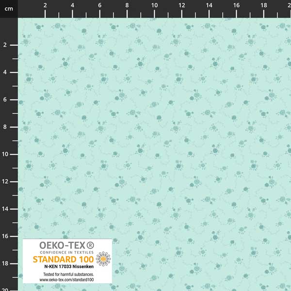 Stof - Colour Harmony Sea Green 4501-439 100% Cotton Fabric