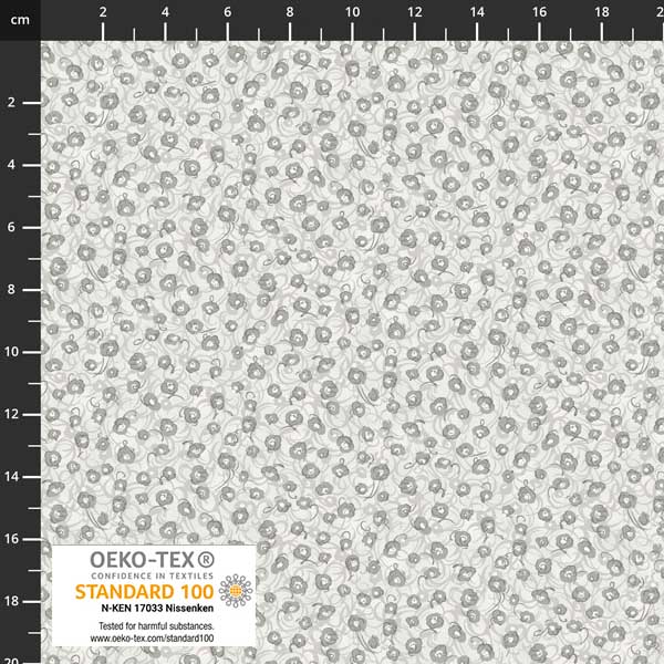 Stof - Colour Harmony Light Grey 4501-456 100% Cotton Fabric