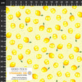 Stof - Citronella Bloom Lemons 4502-160 100% Cotton Fabric - Crafts and Quilts