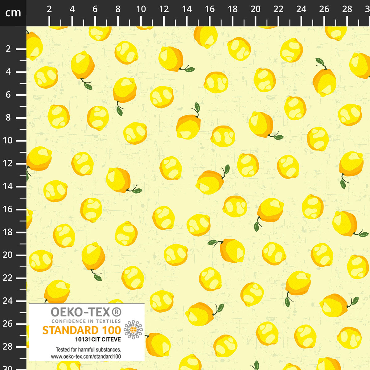Stof - Citronella Bloom Lemons 4502-160 100% Cotton Fabric