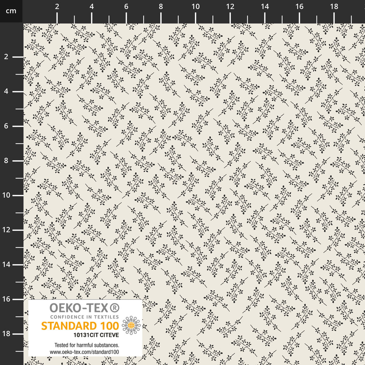 Stof - Grey is Back 4502-409 Neutral 100% Cotton Fabric