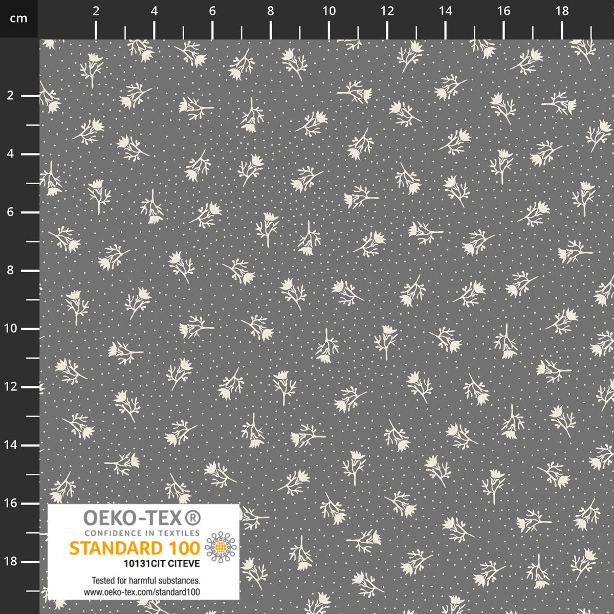 Stof - Grey is Back 4502-414 Grey 100% Cotton Fabric