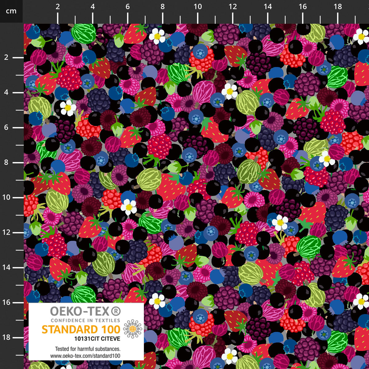 Stof - Full of Summer 4502-478 Fruit 100% Cotton Fabric