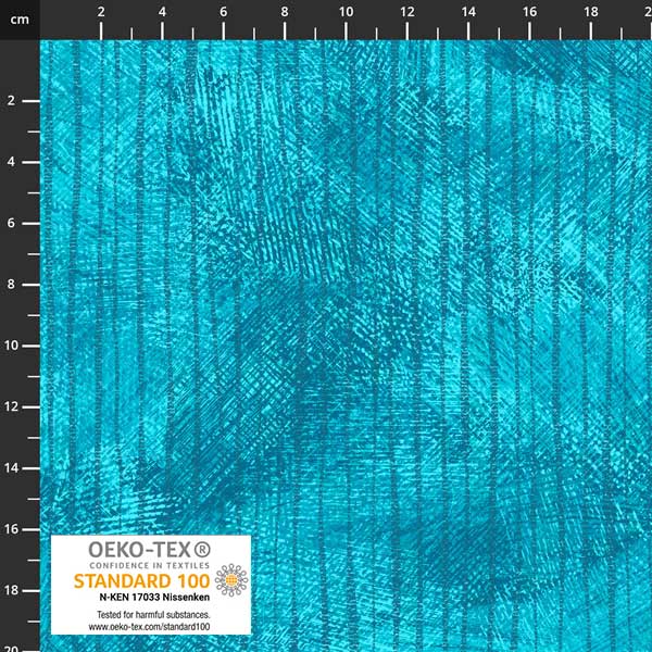 Stof - Medley Basic 4508-301 Teal 100% Cotton Fabric