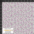 Stof - Filippa's Line 4514-011 Floral Purple Grey 100% Cotton Fabric