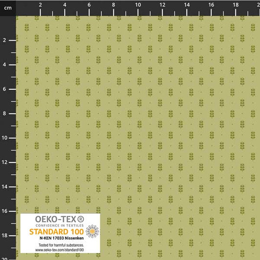Stof - Tiny Delight 4514-242 Green 100% Cotton Fabric