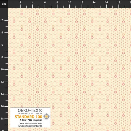 Stof - Tiny Delight 4514-251 Neutral Pink 100% Cotton Fabric