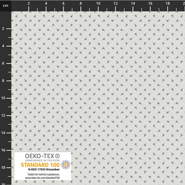 Stof - Tiny Delight 4514-276 Palest Grey 100% Cotton Fabric