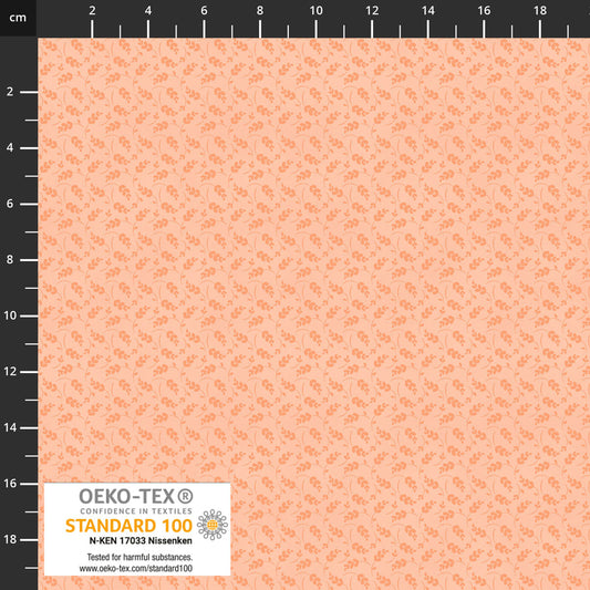 Stof - Tiny Mixture 4514-331 Peach 100% Cotton Fabric
