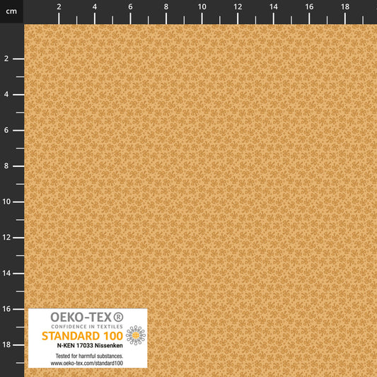 Stof - Tiny Mixture 4514-335 Golden 100% Cotton Fabric