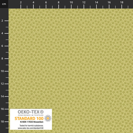 Stof - Tiny Mixture 4514-342 Clover 100% Cotton Fabric