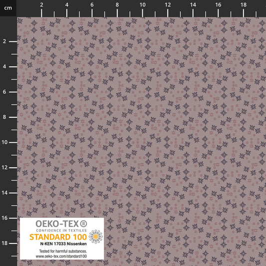 Stof - Tiny Mixture 4514-353 Mauve 100% Cotton Fabric