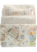 Half Yard Stash Bundle - Neutral Woodland - Inc 4 x fabrics, DMC thread, ribbon & buttons - Crafts and Quilts