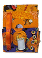 Half Yard Stash Bundle - Halloween - Inc 4 x fabrics, thread, ribbon & buttons