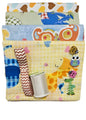 Half Yard Stash Bundle - Childs Blend - Inc 4 x fabrics, thread, ribbon & buttons