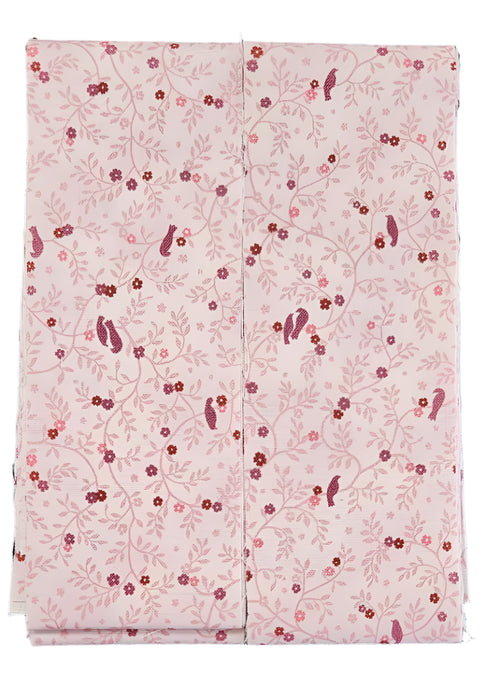 2.5" Border Bindings - Four 2.5" x 108" Strips - Stof Dusky Pink Birds - Crafts and Quilts