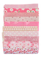 5" Charm Roll - Pink Blend - Ten 100% Cotton Strips