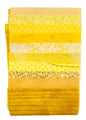 5" Charm Roll - Yellow Blend - Ten 100% Cotton Strips