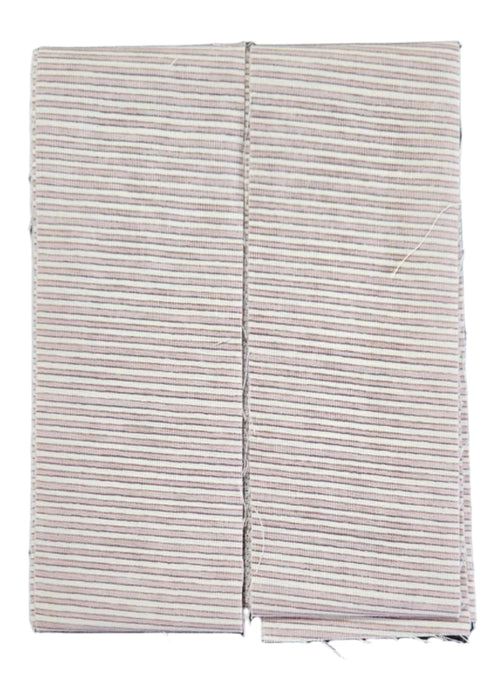 2.5" Border Bindings - Four 2.5" x 108" Strips - Soft Brown Stripe - Crafts and Quilts