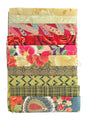 5" Charm Roll - Oriental Metallics - Ten 100% Cotton Strips