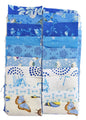 2.5" Jelly Roll - Blue White - Twenty 100% Cotton Strips