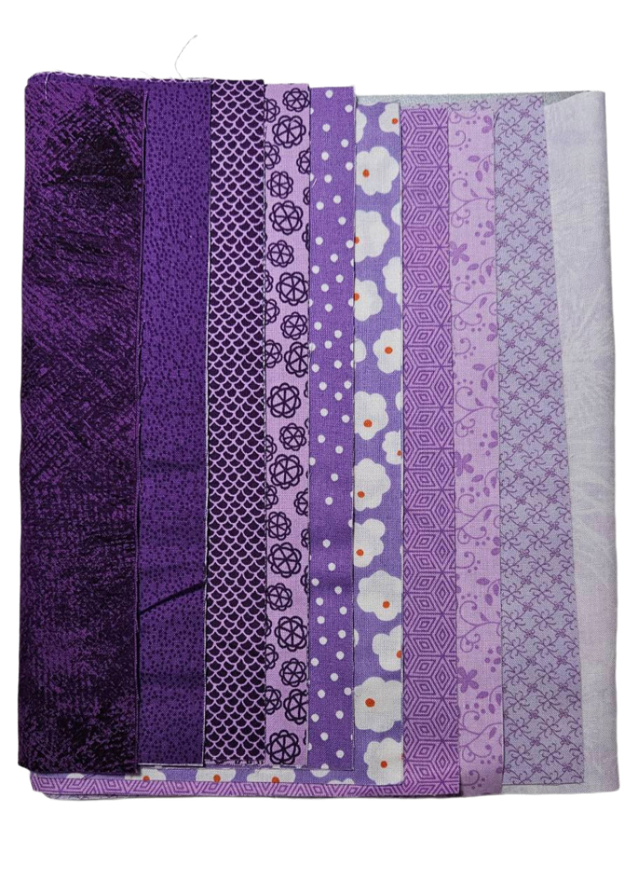 Layer Cake  - Blend Purple - Twenty 10" Squares 100% Cotton Fabric Bundle