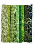 Layer Cake - Hoffman Bali Batik Blend Green - Twenty 10" Squares 100% Cotton Fabric Bundle