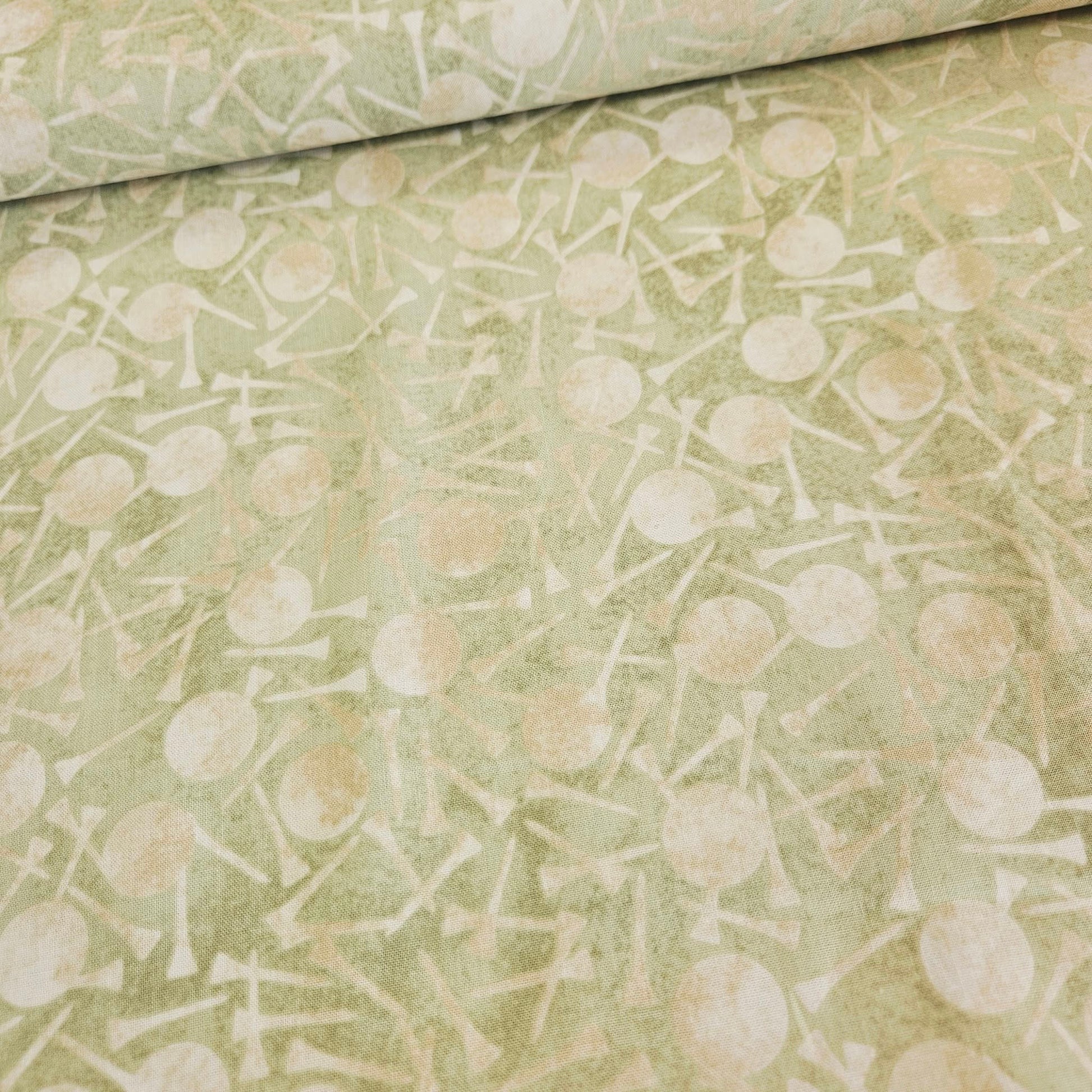 Benartex - On the Green Golf 100% Cotton Fabric