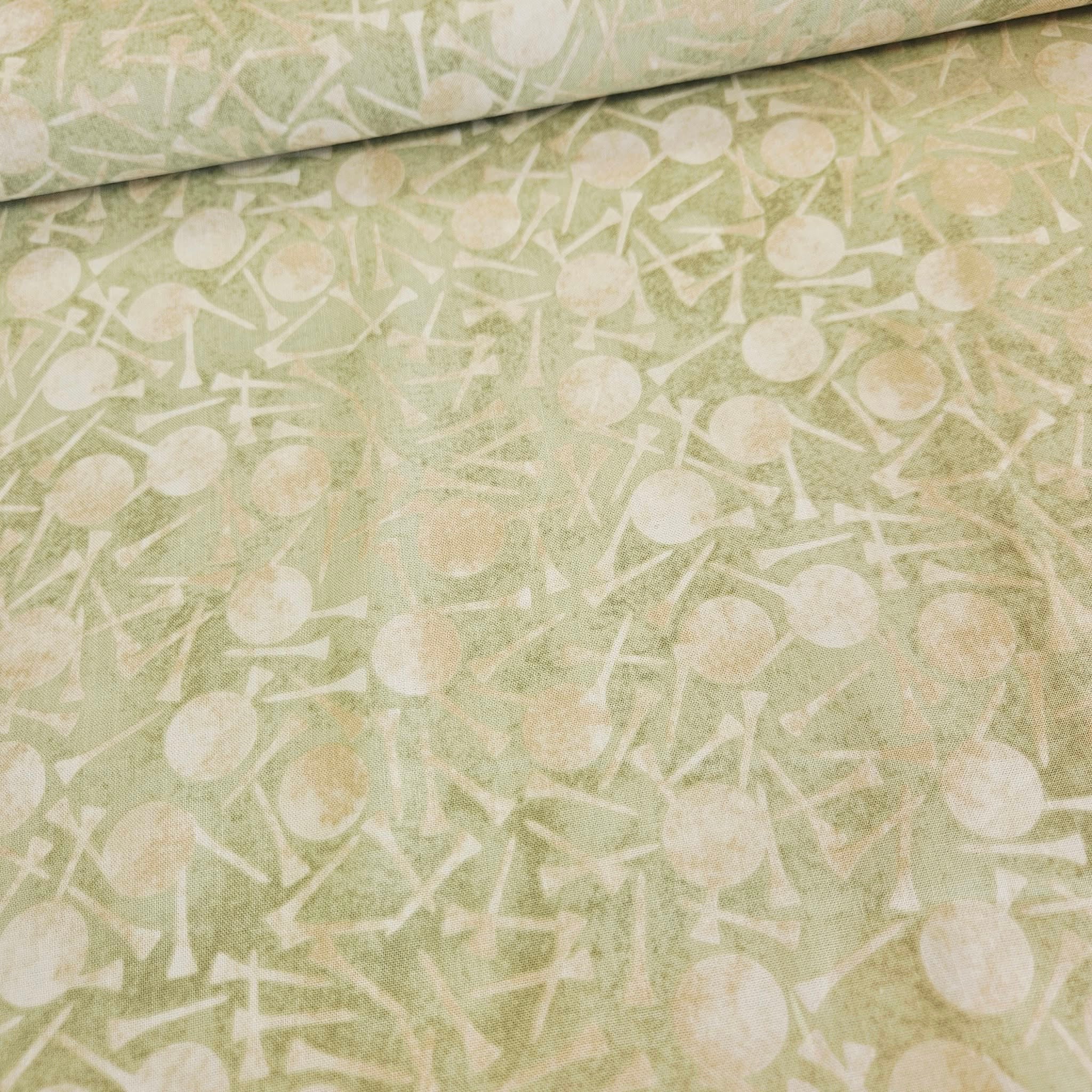 Benartex - On the Green Golf 100% Cotton Fabric