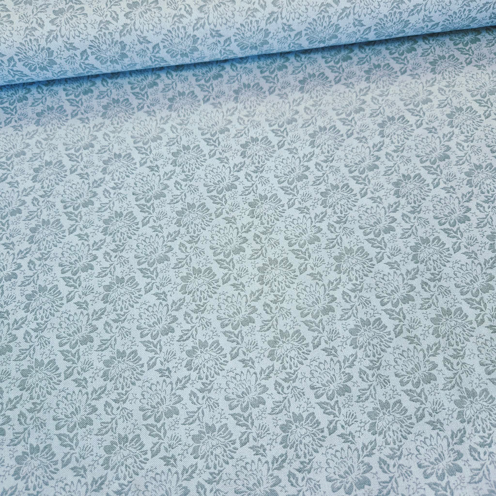 Stof - Colourflow Blue Blender 100% Cotton Fabric