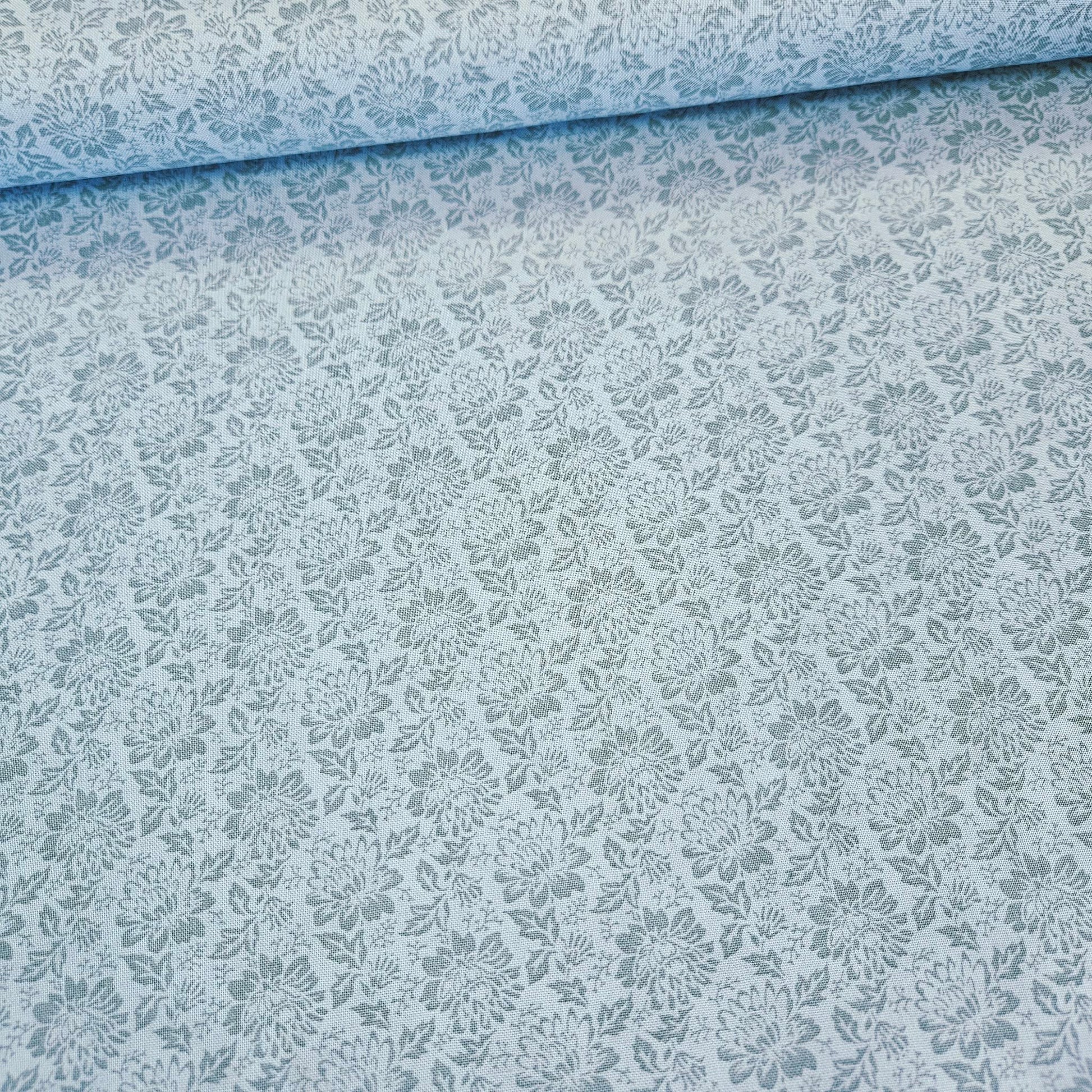 Stof - Colourflow Blue Blender 100% Cotton Fabric