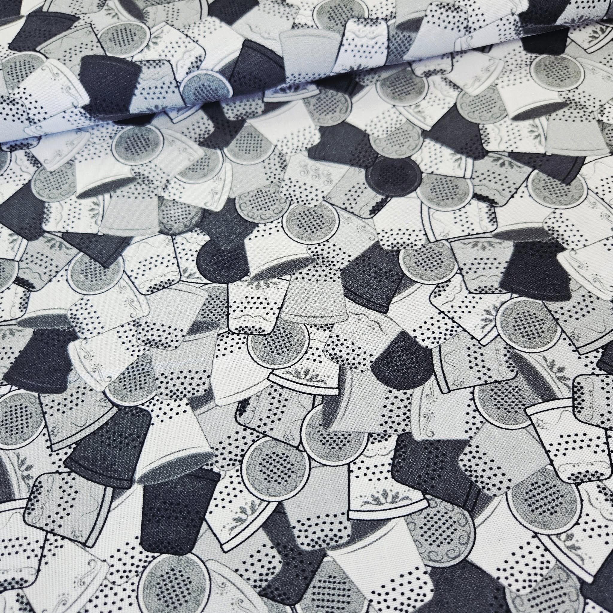 Stof - Sew It Thimbles 100% Cotton Fabric