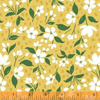Windham Fabrics - Pink Lemonade Mini Floral Lemon 51323-3 100% Cotton Fabric