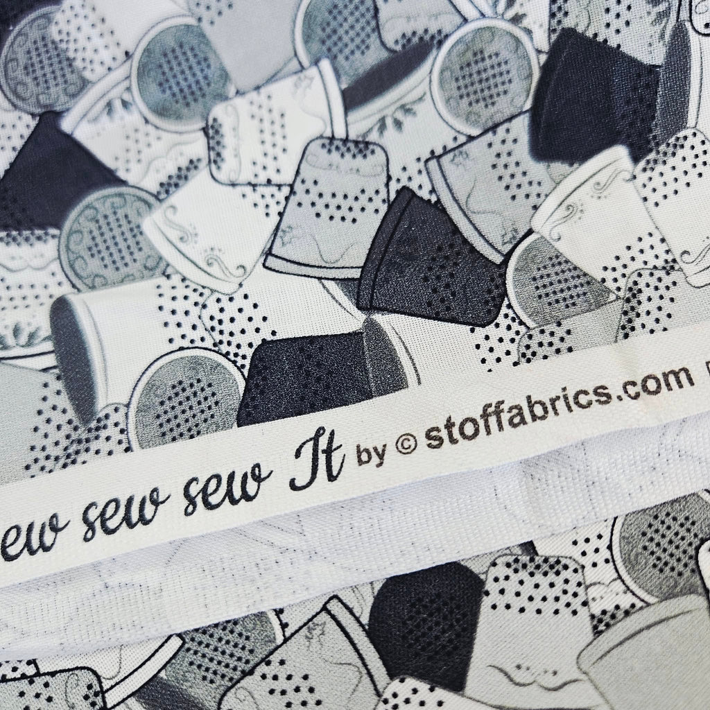Stof - Sew It Thimbles 100% Cotton Fabric