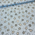 Stof - Wolly Bear Blue 100% Cotton Fabric
