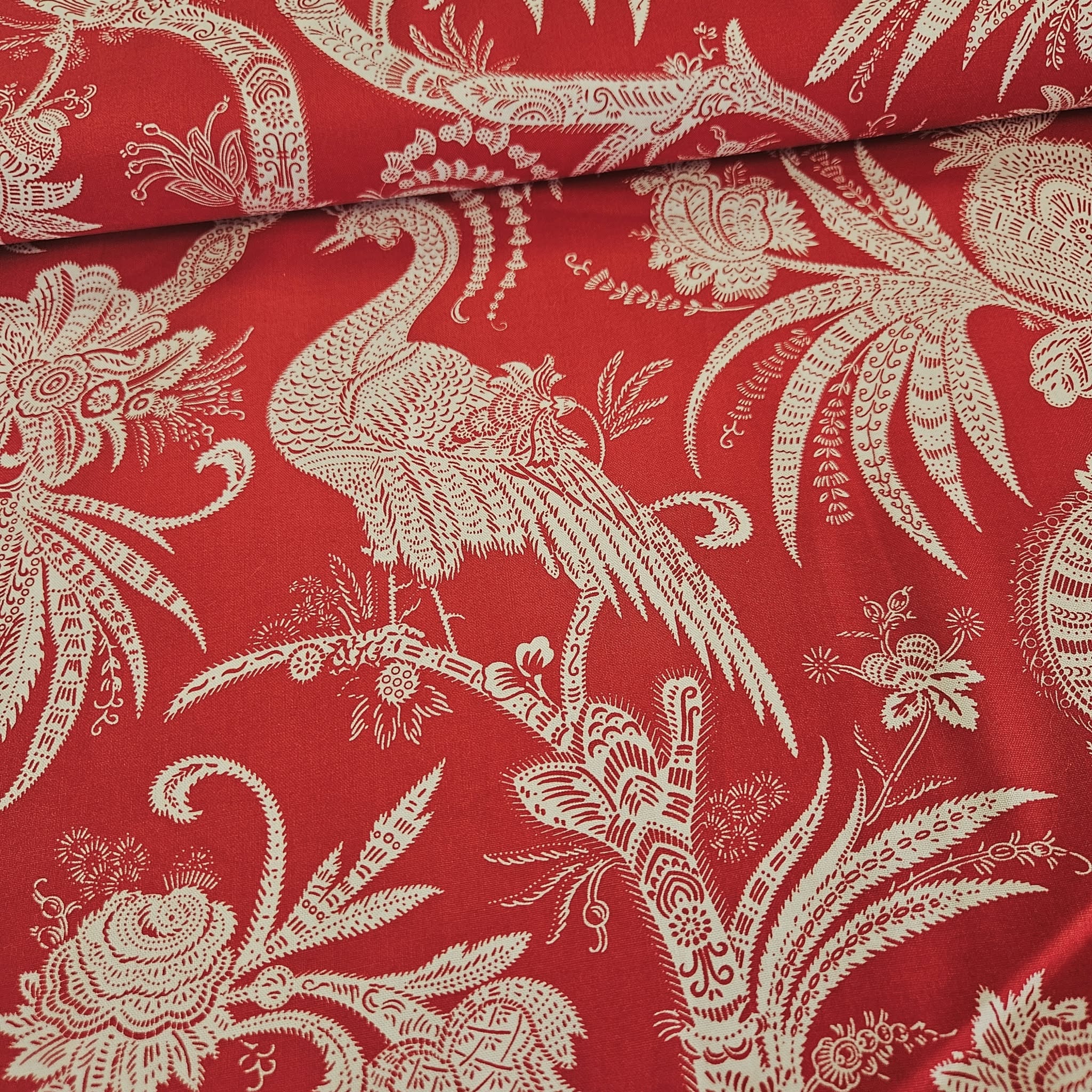 Windham Fabrics - Bombay Red 100% Cotton Fabric