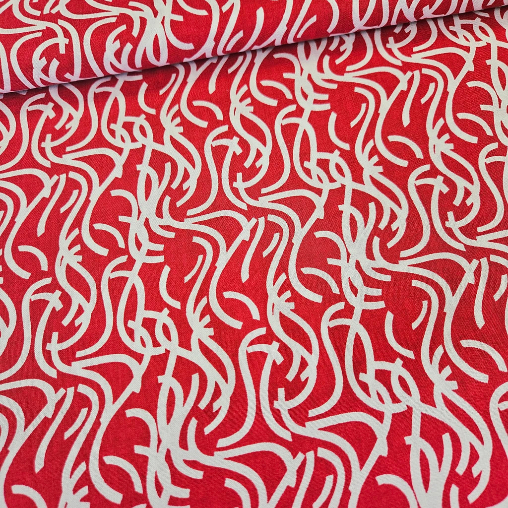 Studio E - Modern Mixers Red 100% Cotton Fabric