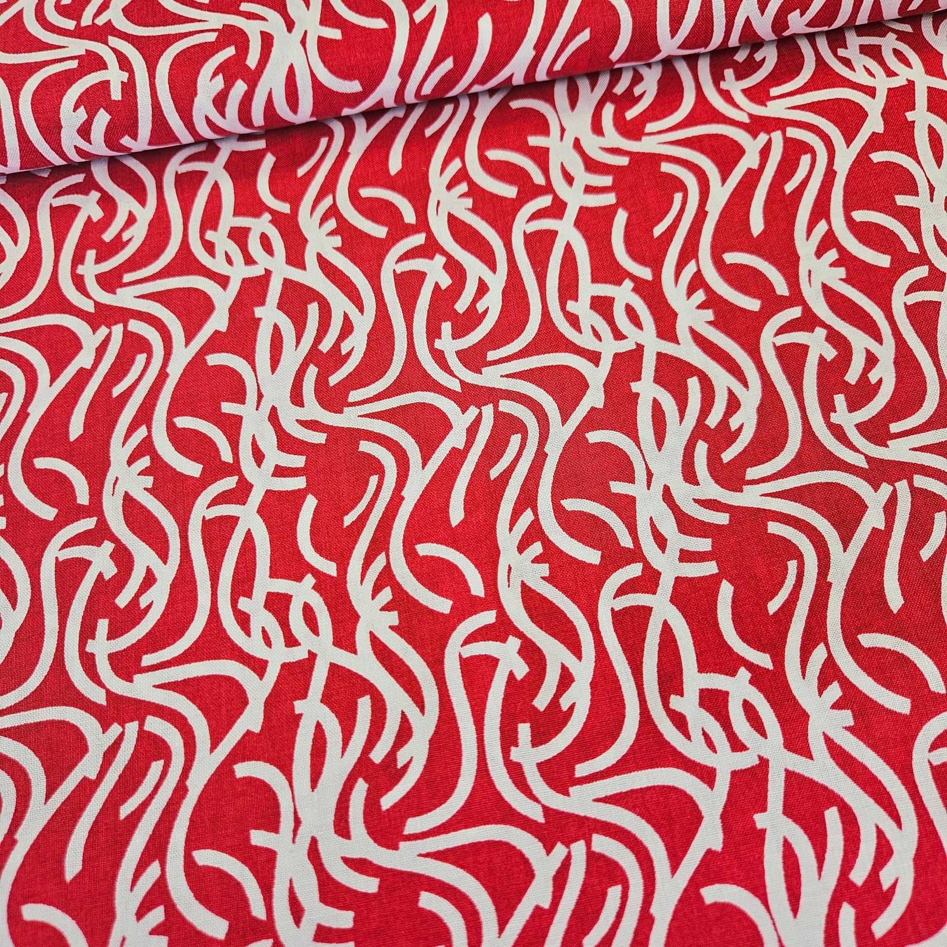 Studio E - Modern Mixers Red 100% Cotton Fabric