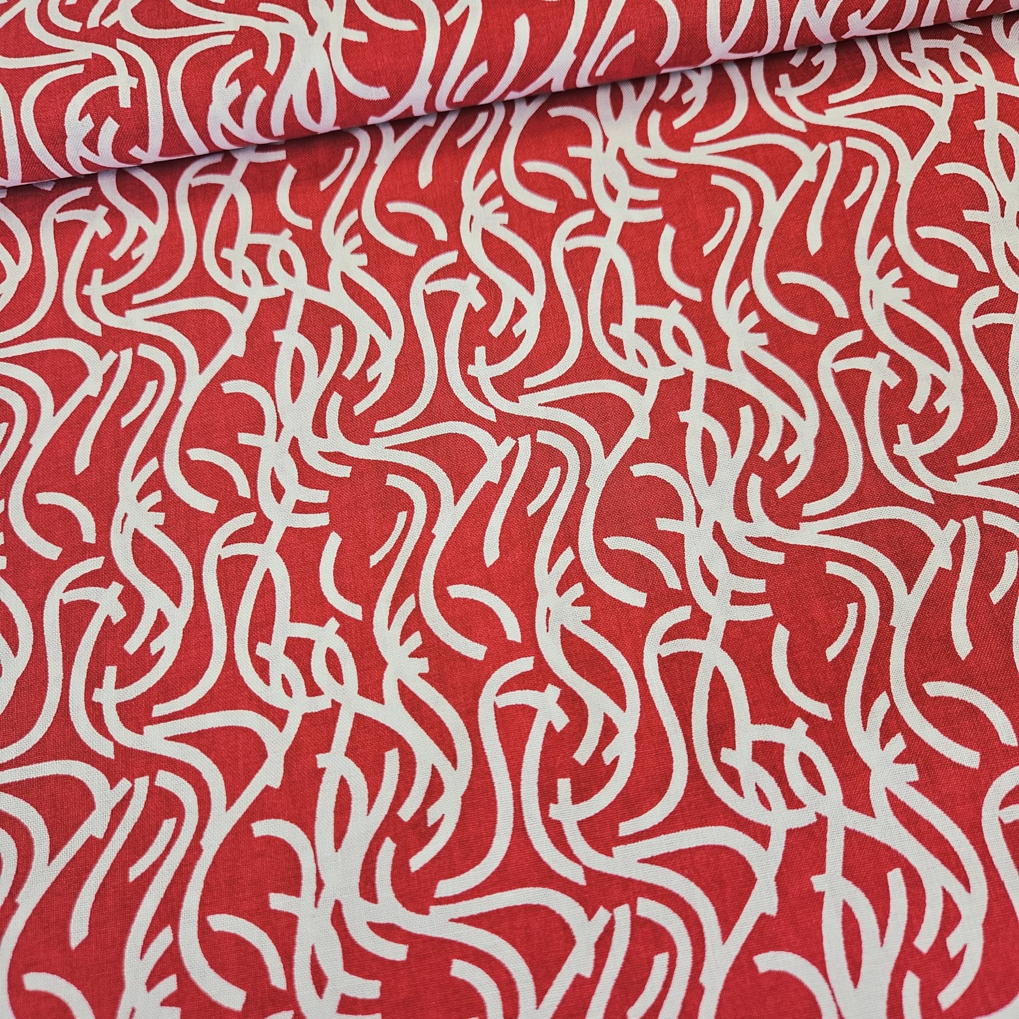 Studio E - Modern Mixers Red 100% Cotton Fabric