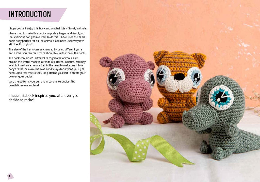 All New 20 To Make Amigurumi Animals by Sarah Abbondio