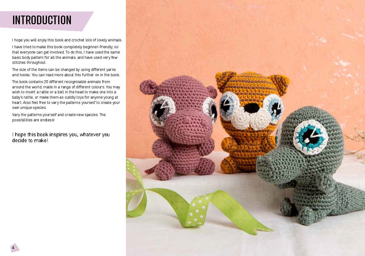 All New 20 To Make Amigurumi Animals by Sarah Abbondio