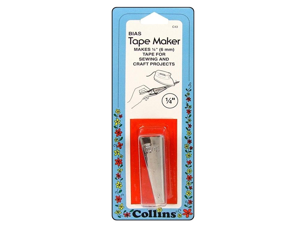 Collins 1/4" Bias Tape Maker