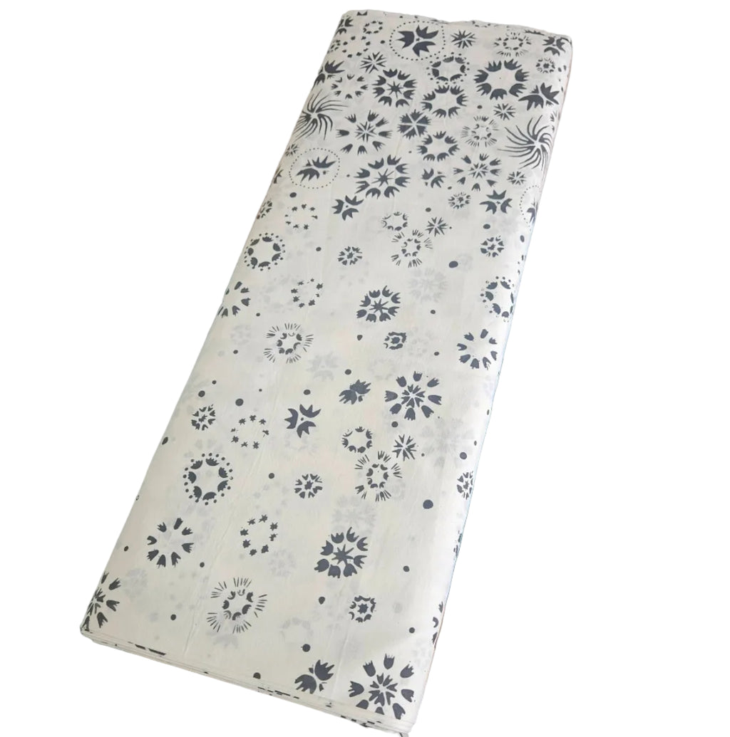 Hoffman - Bali Batiks Handpaints Border Zinc 618 100% Cotton Fabric