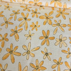 Windham Fabrics - Whoo's Hoo Yellow Dasies 100% Cotton Fabric - Crafts and Quilts