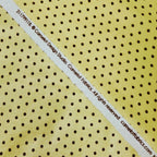 Camelot Cottons - Yellow Brown Spot 21179911B Brushed 100% Cotton Fabric - Crafts and Quilts