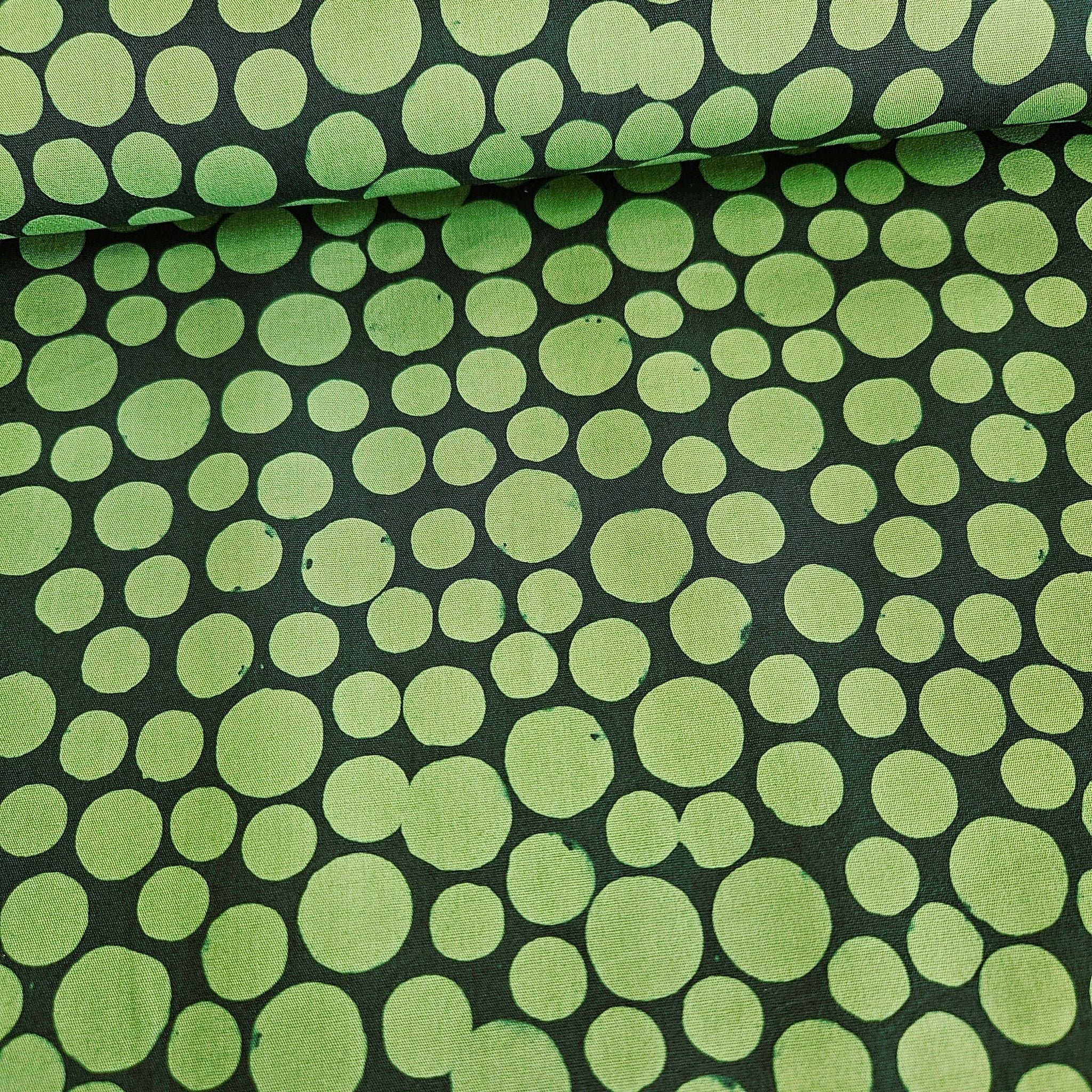 Hoffman - Bali Batiks Handpaints Stone Green 161 100% Cotton Fabric - Crafts and Quilts