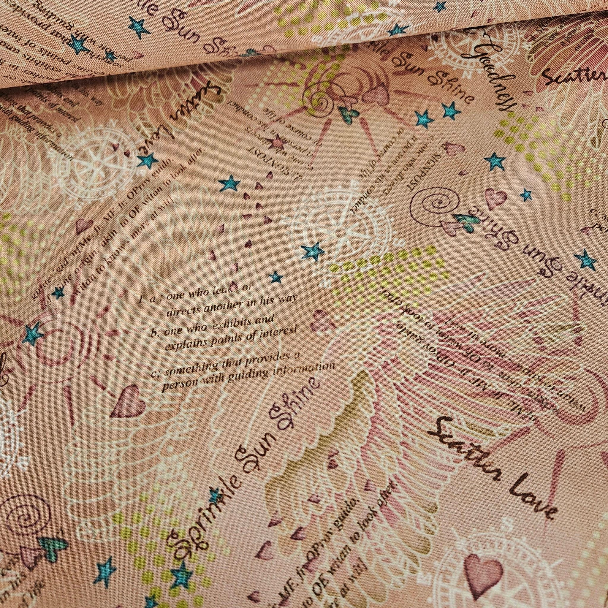 Henry Glass - Irish Blessing Sunshine 2368 100% Cotton Fabric - Crafts and Quilts