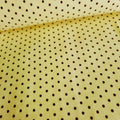 Camelot Cottons - Yellow Brown Spot 21179911B Brushed 100% Cotton Fabric - Crafts and Quilts