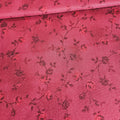 Stof - Ellie Roses Red 100% Cotton Fabric - Crafts and Quilts